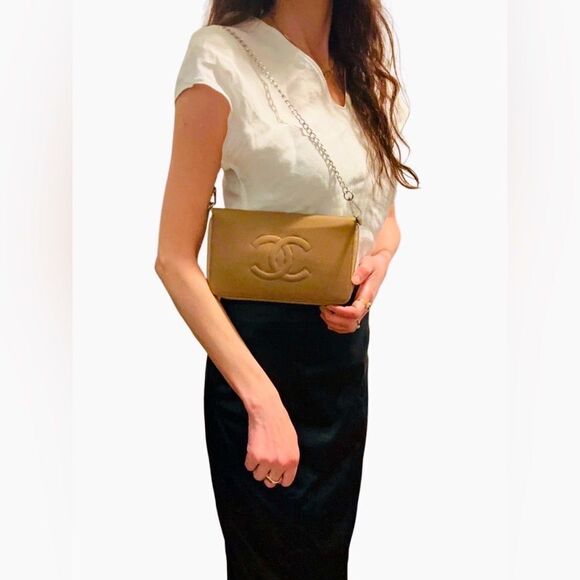CHANEL Handbags - Chanel  large  wallet